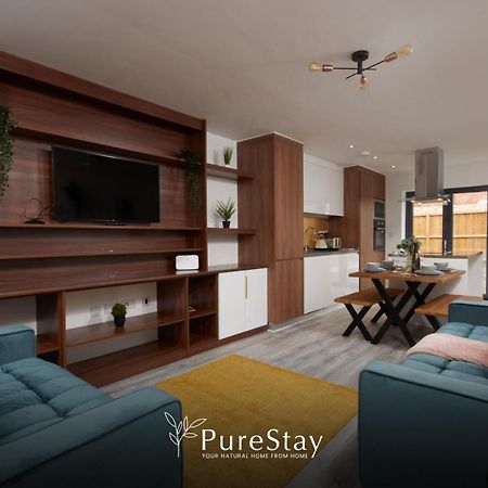 Stunning 5 Bed Manchester House With Parking By Purestay Short Lets & Serviced Accommodation מראה חיצוני תמונה