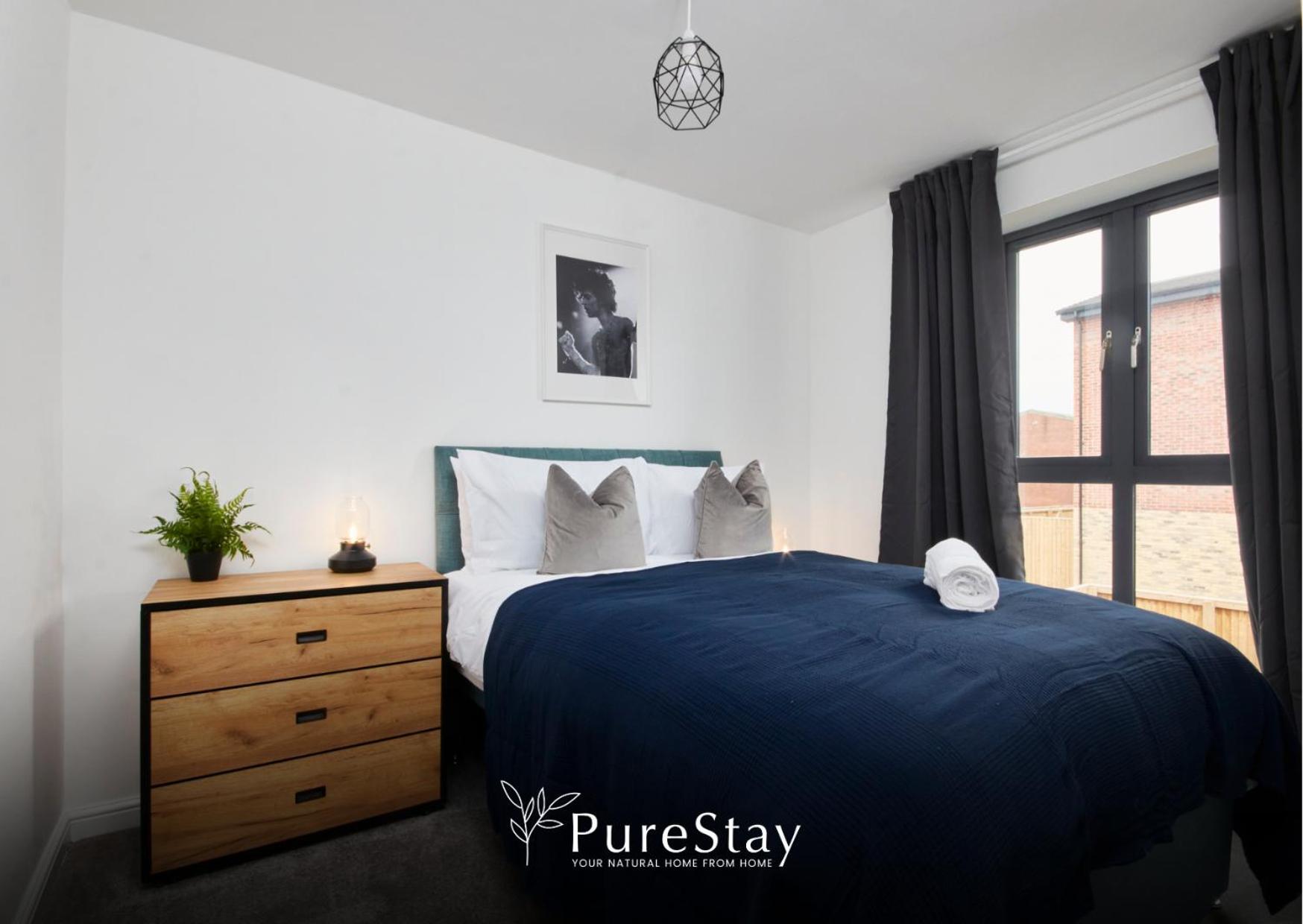 Stunning 5 Bed Manchester House With Parking By Purestay Short Lets & Serviced Accommodation מראה חיצוני תמונה