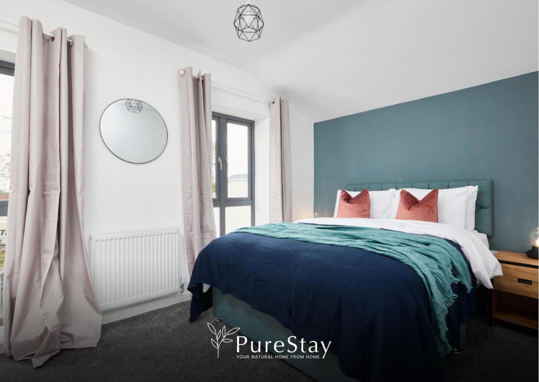 Stunning 5 Bed Manchester House With Parking By Purestay Short Lets & Serviced Accommodation מראה חיצוני תמונה