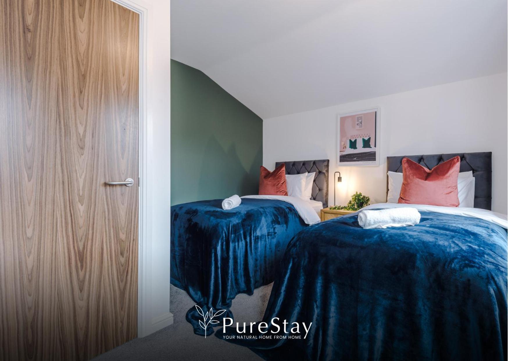 Stunning 5 Bed Manchester House With Parking By Purestay Short Lets & Serviced Accommodation מראה חיצוני תמונה